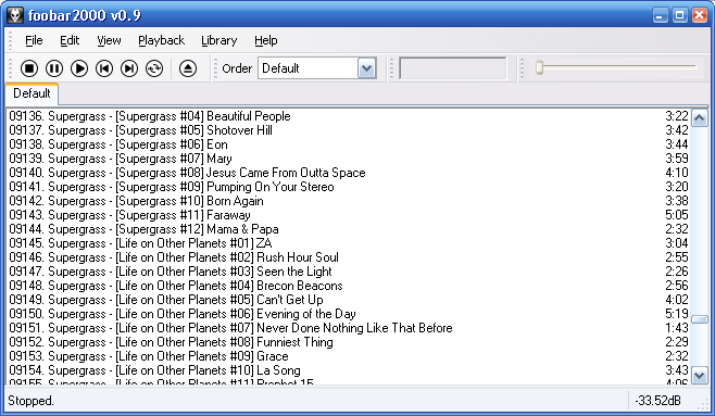 foobar2000 skins album grid