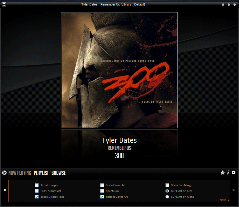 Now playing indicator with foobar2000 and Now Playing Simple